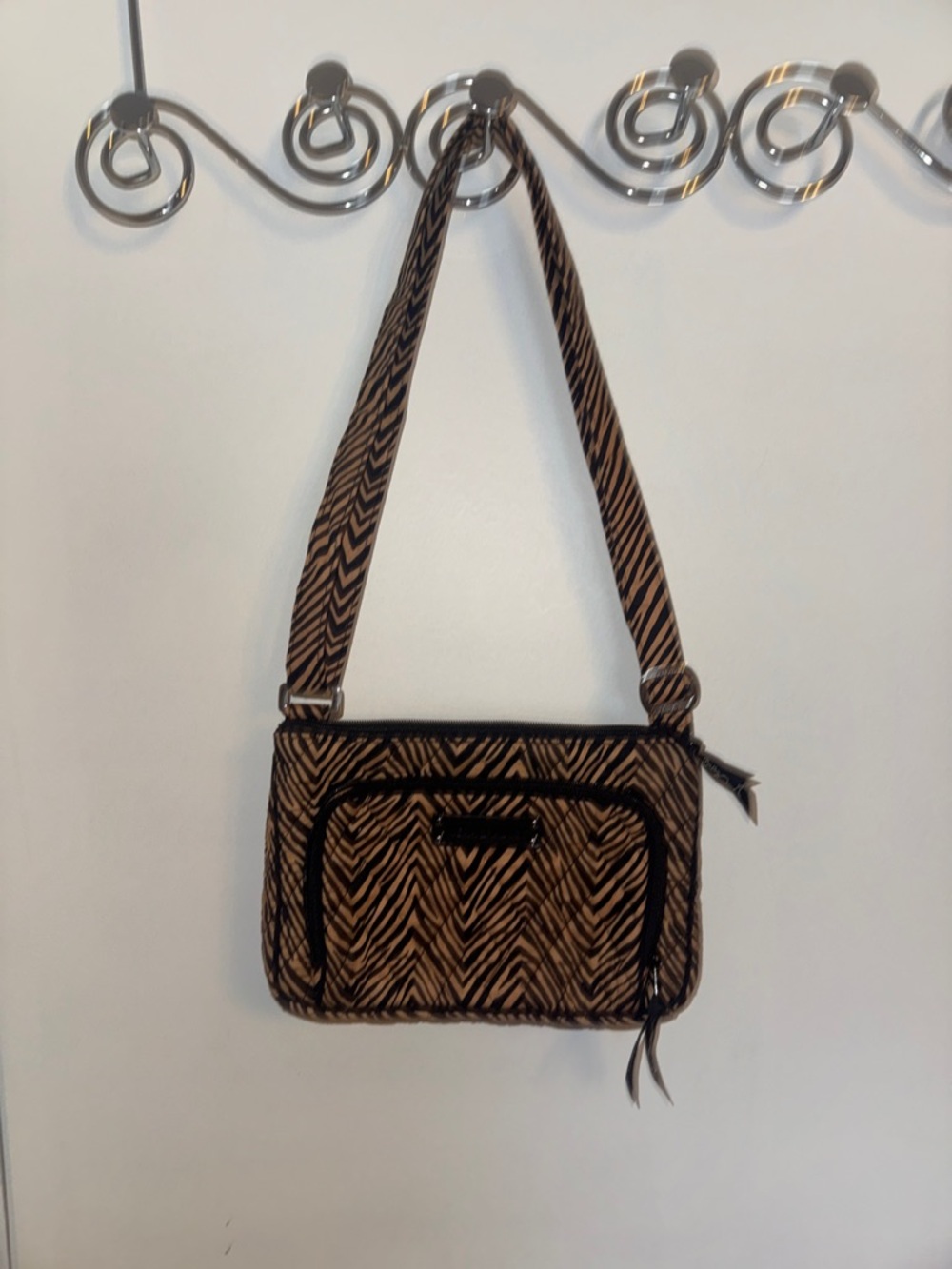 Vera Bradley Little Hipster in Zebra Pattern